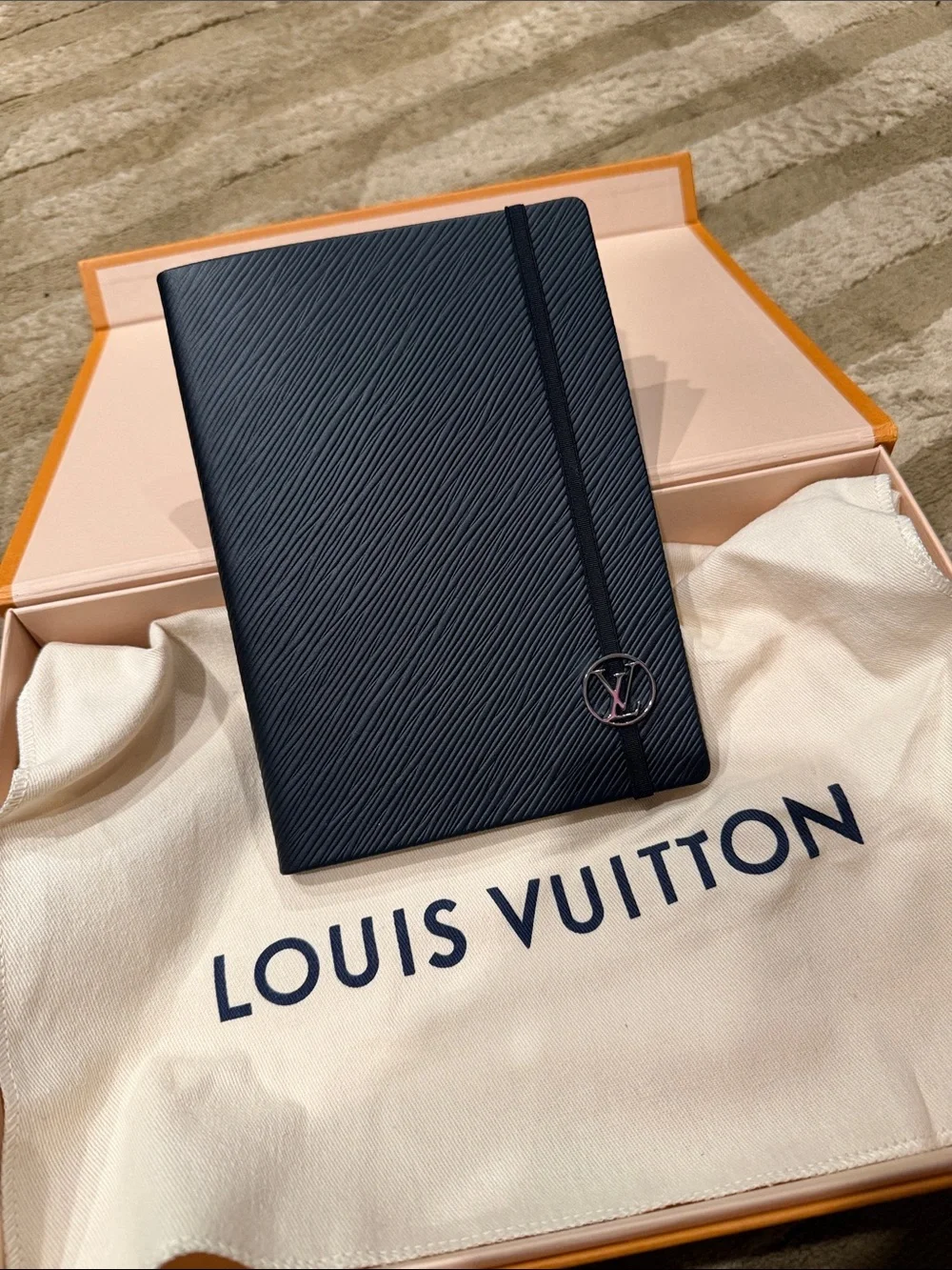 Louis Vuitton notebook